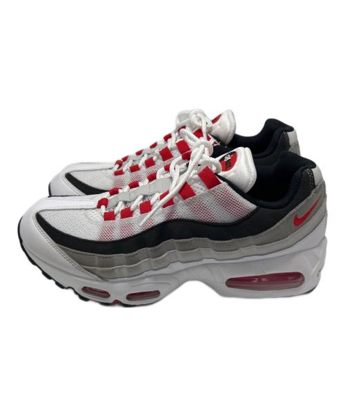 NIKE（ナイキ）NIKE (ナイキ) スニーカー ホワイト×レッド サイズ:26.5の古着・服飾アイテム