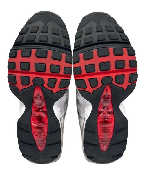 NIKE（ナイキ）NIKE (ナイキ) スニーカー ホワイト×レッド サイズ:26.5の古着・服飾アイテム