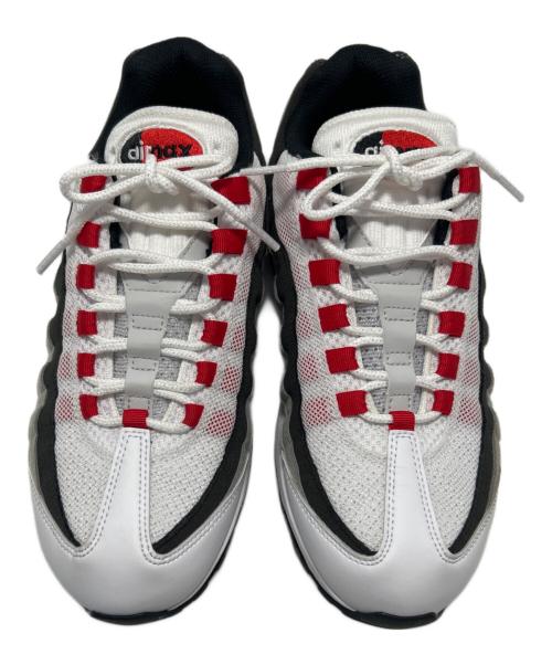 NIKE（ナイキ）NIKE (ナイキ) スニーカー ホワイト×レッド サイズ:26.5の古着・服飾アイテム