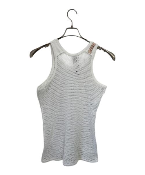SPECIAL ONE CLOTHING（スペシャルワン クロージング）SPECIAL ONE CLOTHING (スペシャルワン クロージング) メッシュタンクトップ ホワイト サイズ:M 未使用品の古着・服飾アイテム