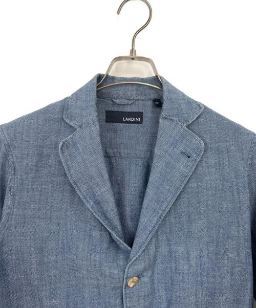 LARDINI（ラルディーニ）LARDINI (ラルディーニ) 3Bテーラードジャケット ブルー サイズ:XSの古着・服飾アイテム