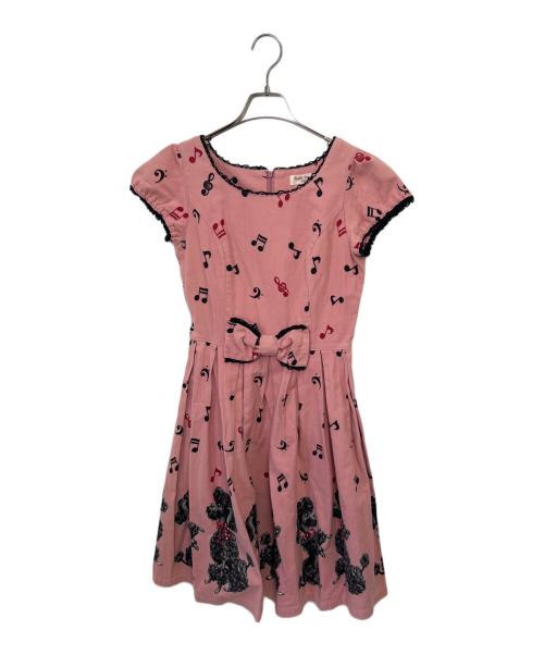 Emily Temple Cute（エミリーテンプルキュート）Emily Temple Cute (エミリーテンプルキュート) 半袖ワンピース ピンク サイズ:-の古着・服飾アイテム