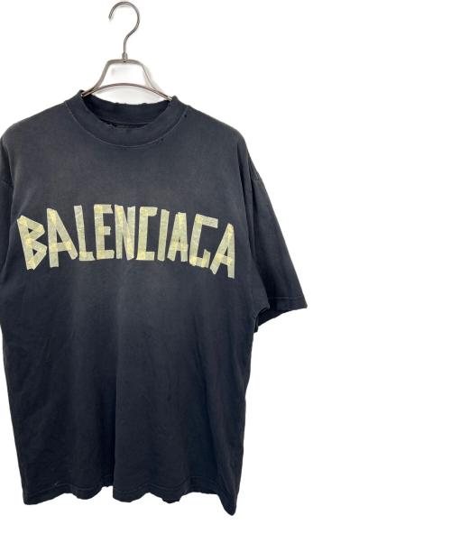 BALENCIAGA（バレンシアガ）BALENCIAGA (バレンシアガ) 半袖カットソー ブラック サイズ:XSの古着・服飾アイテム