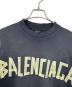 中古・古着 BALENCIAGA (バレンシアガ) 半袖カットソー ブラック サイズ:XS：40000円