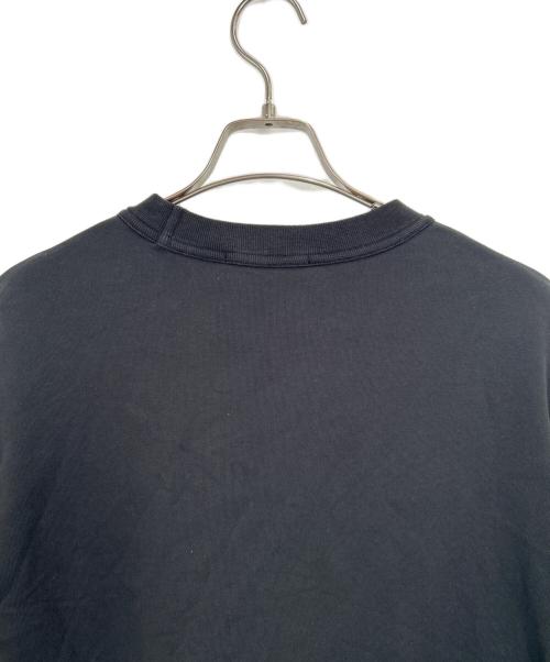 STONE ISLAND（ストーンアイランド）STONE ISLAND (ストーンアイランド) クルーネックスウェット ブラック サイズ:Lの古着・服飾アイテム