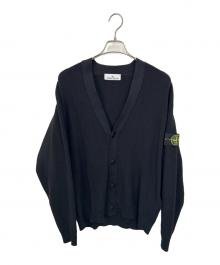 STONE ISLAND（ストーンアイランド）の古着「厚手カーディガン」｜ブラック
