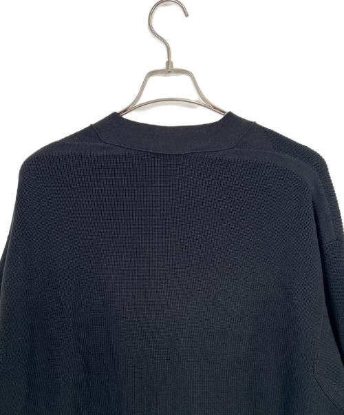 STONE ISLAND（ストーンアイランド）STONE ISLAND (ストーンアイランド) 厚手カーディガン ブラック サイズ:Lの古着・服飾アイテム