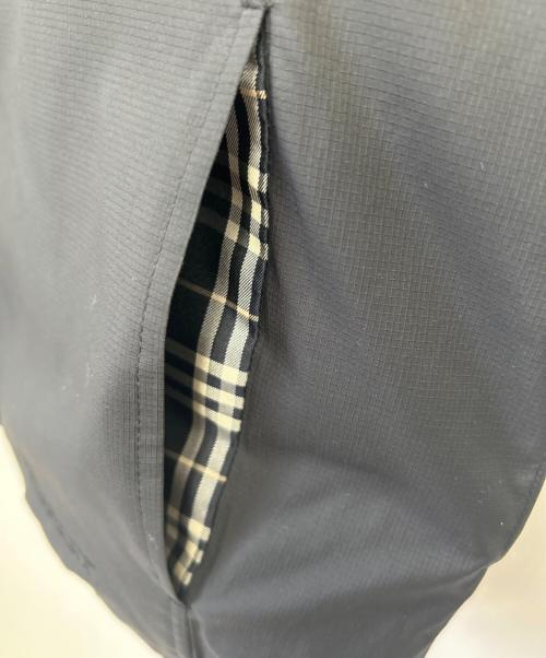 BURBERRY GOLF（バーバリーゴルフ）BURBERRY GOLF (バーバリーゴルフ) ダウンベスト ブラック サイズ:Lの古着・服飾アイテム