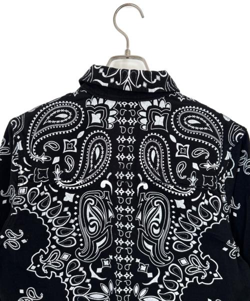 JUN/NAKAYAMA（ジュン ナカヤマ）JUN/NAKAYAMA (ジュン ナカヤマ) 長袖シャツ ブラック×ホワイト サイズ:46の古着・服飾アイテム