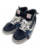 VANSヴァンズ）の古着「ハイカットスニーカー」｜ブルー