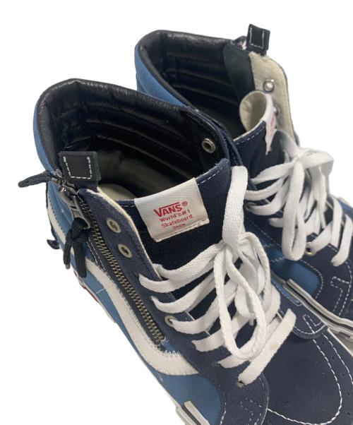 VANS（ヴァンズ）VANS (ヴァンズ) ハイカットスニーカー ブルー サイズ:27.5cmの古着・服飾アイテム