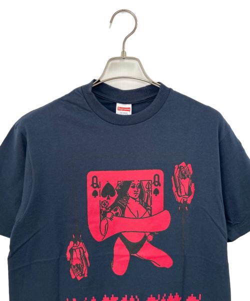 SUPREME（シュプリーム）SUPREME (シュプリーム) 半袖カットソー ネイビー サイズ:S 未使用品の古着・服飾アイテム