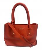 FURLAフルラ）の古着「2WAYバッグ」｜オレンジ