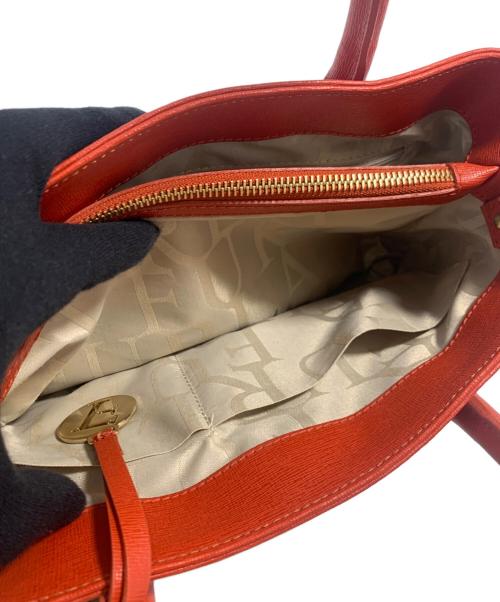 FURLA（フルラ）FURLA (フルラ) 2WAYバッグ オレンジの古着・服飾アイテム