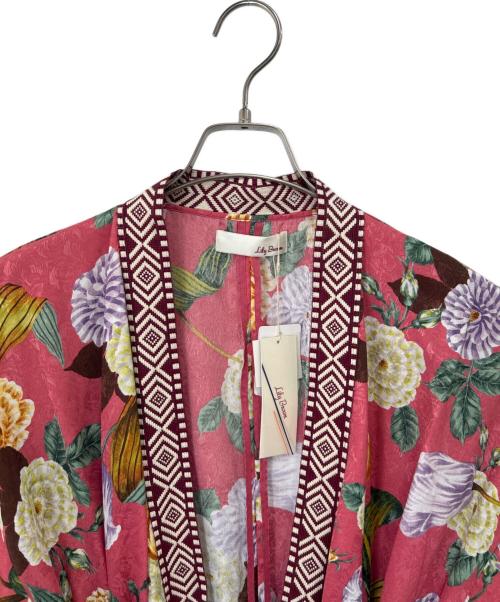 Lily Brown（リリーブラウン）Lily Brown (リリーブラウン) ガウンコート ピンク サイズ:F 未使用品の古着・服飾アイテム