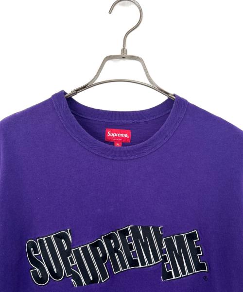SUPREME（シュプリーム）SUPREME (シュプリーム) 半袖カットソー パープル サイズ:XLの古着・服飾アイテム