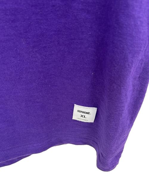 SUPREME（シュプリーム）SUPREME (シュプリーム) 半袖カットソー パープル サイズ:XLの古着・服飾アイテム
