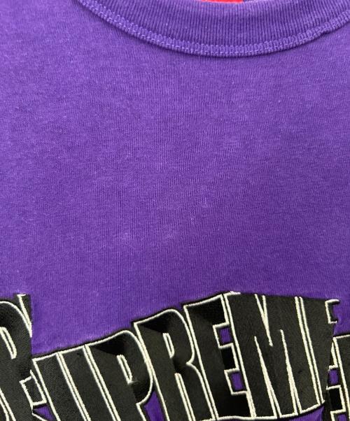 SUPREME（シュプリーム）SUPREME (シュプリーム) 半袖カットソー パープル サイズ:XLの古着・服飾アイテム