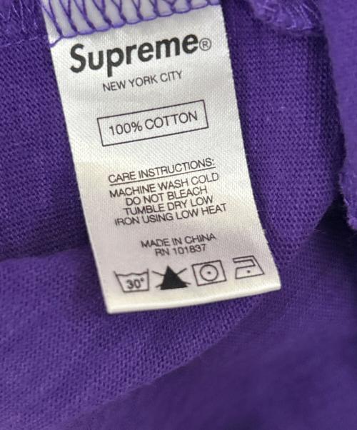 SUPREME（シュプリーム）SUPREME (シュプリーム) 半袖カットソー パープル サイズ:XLの古着・服飾アイテム