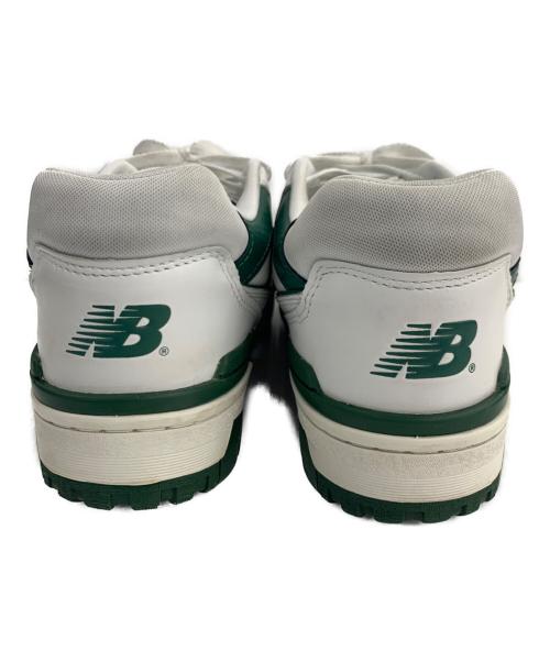 NEW BALANCE（ニューバランス）NEW BALANCE (ニューバランス) スニーカー ホワイト×グリーン サイズ:28.5の古着・服飾アイテム