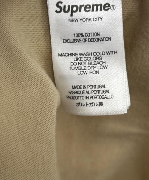 SUPREME（シュプリーム）SUPREME (シュプリーム) 半袖カットソー タン サイズ:XXLの古着・服飾アイテム