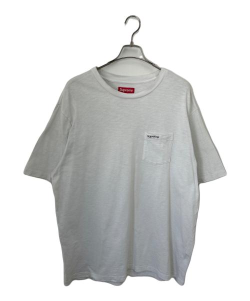 SUPREME（シュプリーム）SUPREME (シュプリーム) 半袖カットソー ホワイト サイズ:XXLの古着・服飾アイテム
