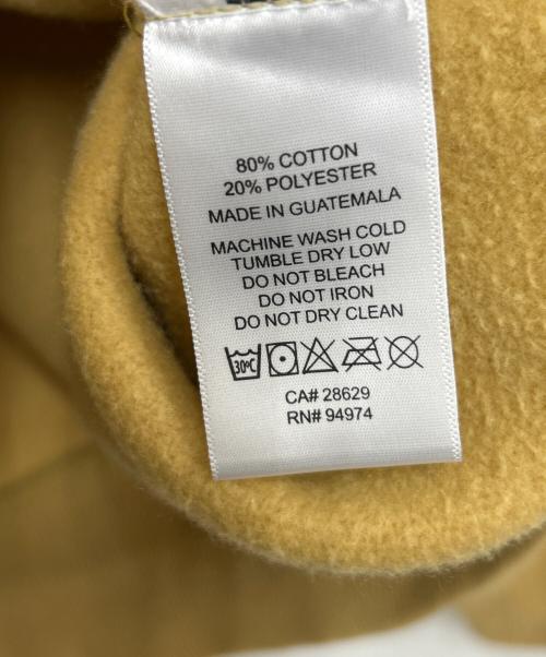 stussy（ステューシー）stussy (ステューシー) プルオーバーパーカー イエロー系 サイズ:XLの古着・服飾アイテム