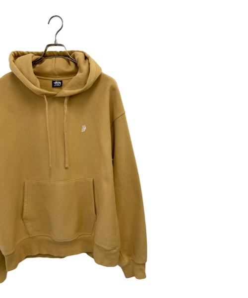 stussy（ステューシー）stussy (ステューシー) プルオーバーパーカー イエロー系 サイズ:XLの古着・服飾アイテム