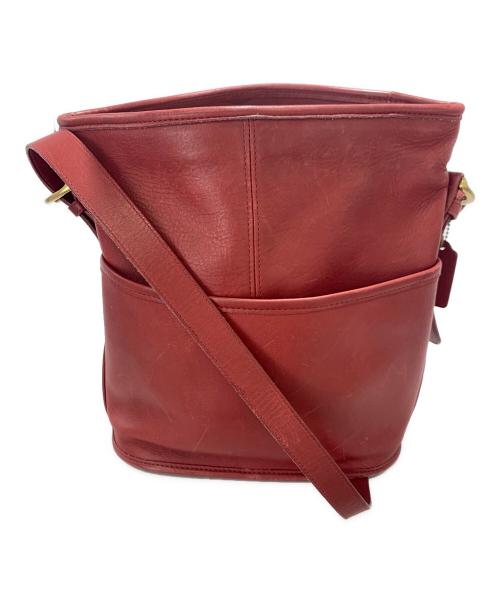 COACH（コーチ）COACH (コーチ) ショルダーバッグ レッドの古着・服飾アイテム