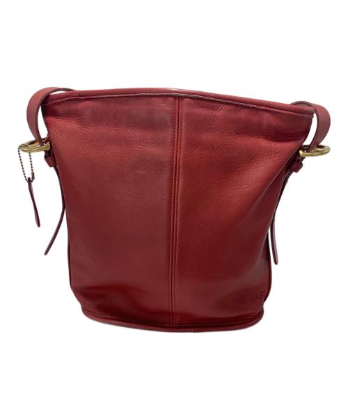 COACH（コーチ）COACH (コーチ) ショルダーバッグ レッドの古着・服飾アイテム