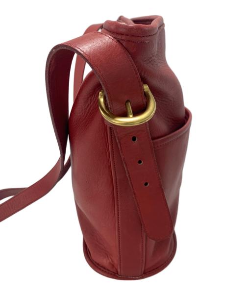 COACH（コーチ）COACH (コーチ) ショルダーバッグ レッドの古着・服飾アイテム