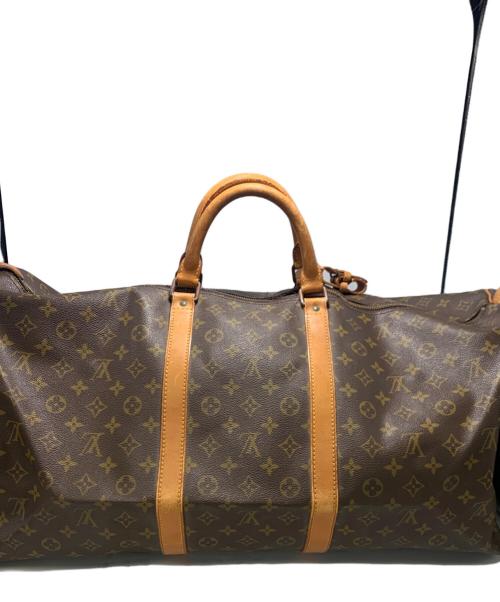 LOUIS VUITTON（ルイ ヴィトン）LOUIS VUITTON (ルイ ヴィトン) トラベルバッグ ブラウンの古着・服飾アイテム