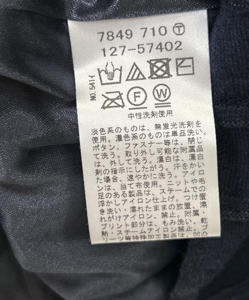 INDIVI（インディヴィ）INDIVI (インディヴィ) ニットワンピース ネイビー サイズ:40 未使用品の古着・服飾アイテム