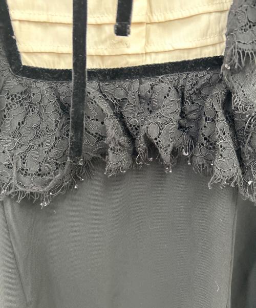 HER LIP TO（ハーリップトゥ）HER LIP TO (ハーリップトゥ) 長袖ワンピース ブラック サイズ:Sの古着・服飾アイテム