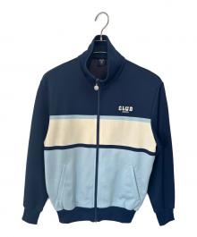 adidas（アディダス）の古着「トラックジャケット」｜ネイビー×スカイブルー