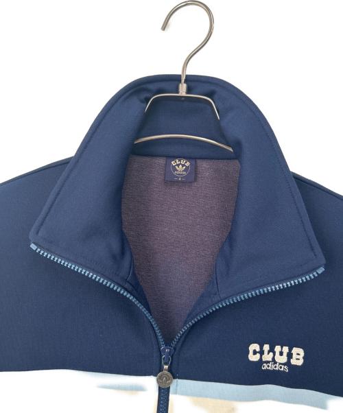adidas（アディダス）adidas (アディダス) トラックジャケット ネイビー×スカイブルー サイズ:4の古着・服飾アイテム