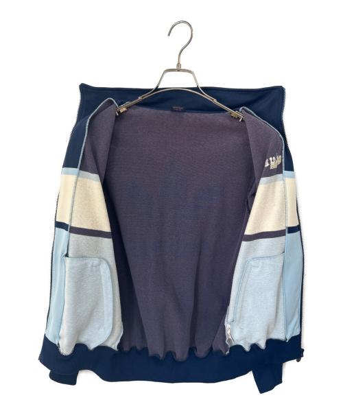 adidas（アディダス）adidas (アディダス) トラックジャケット ネイビー×スカイブルー サイズ:4の古着・服飾アイテム