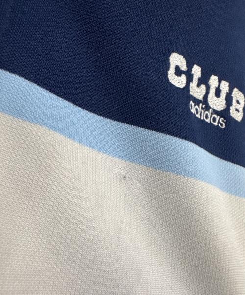 adidas（アディダス）adidas (アディダス) トラックジャケット ネイビー×スカイブルー サイズ:4の古着・服飾アイテム