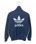 adidas (アディダス) トラックジャケット ネイビー×スカイブルー サイズ:4：7000円