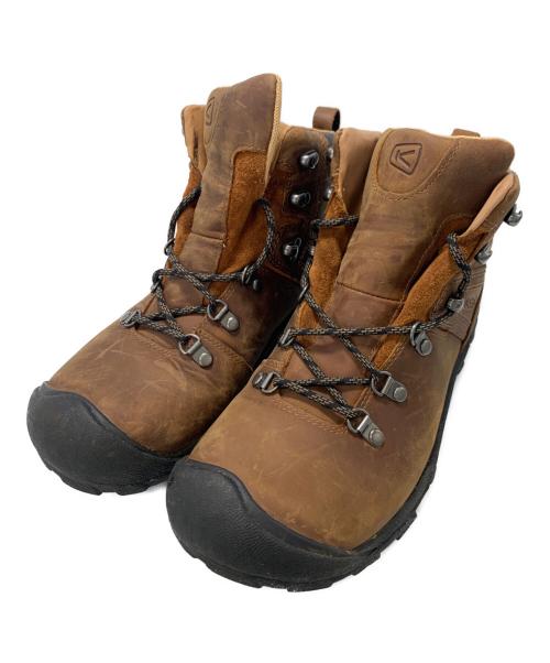 KEEN（キーン）KEEN (キーン) ブーツ ブラウン サイズ:26.5の古着・服飾アイテム