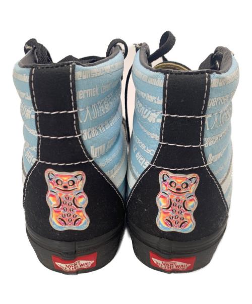 VANS（ヴァンズ）VANS (ヴァンズ) ハイカットスニーカー ブラック×スカイブルー サイズ:25.5cmの古着・服飾アイテム