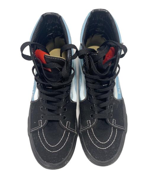 VANS（ヴァンズ）VANS (ヴァンズ) ハイカットスニーカー ブラック×スカイブルー サイズ:25.5cmの古着・服飾アイテム