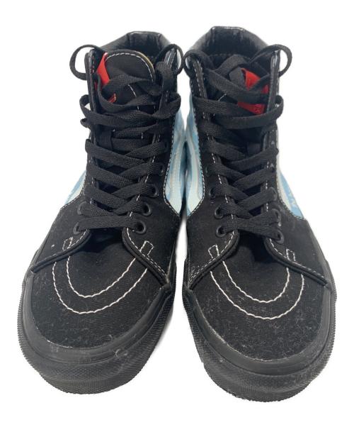VANS（ヴァンズ）VANS (ヴァンズ) ハイカットスニーカー ブラック×スカイブルー サイズ:25.5cmの古着・服飾アイテム