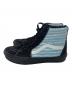 VANS (ヴァンズ) ハイカットスニーカー ブラック×スカイブルー サイズ:25.5cm：4500円