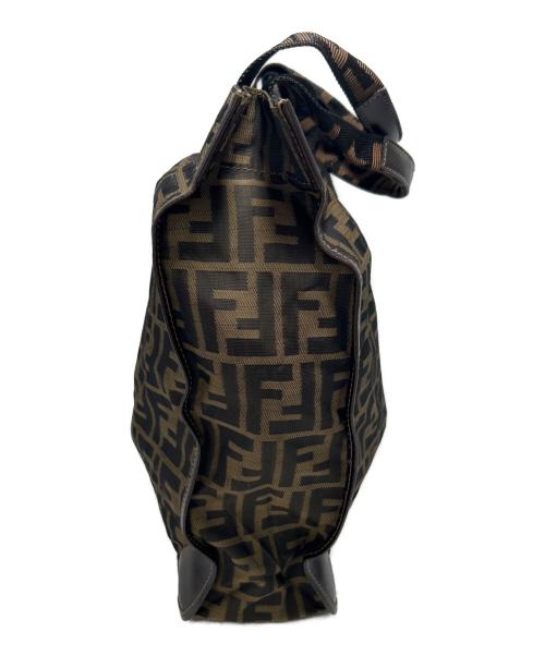 FENDI（フェンディ）FENDI (フェンディ) トートバッグ ブラウン×ブラックの古着・服飾アイテム