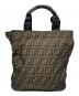 FENDI（フェンディ）の古着「トートバッグ」｜ブラウン×ブラック