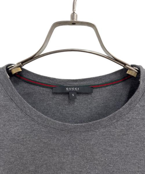GUCCI（グッチ）GUCCI (グッチ) 半袖カットソー グレー サイズ:Sの古着・服飾アイテム