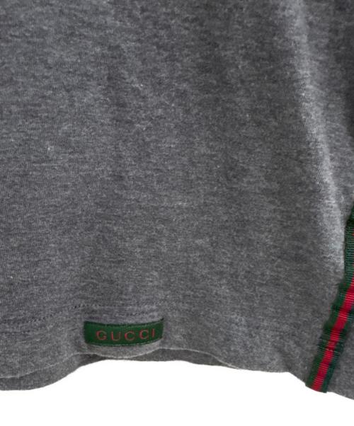 GUCCI（グッチ）GUCCI (グッチ) 半袖カットソー グレー サイズ:Sの古着・服飾アイテム