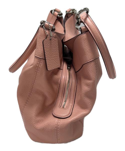 COACH（コーチ）COACH (コーチ) トートバッグ ピンクの古着・服飾アイテム