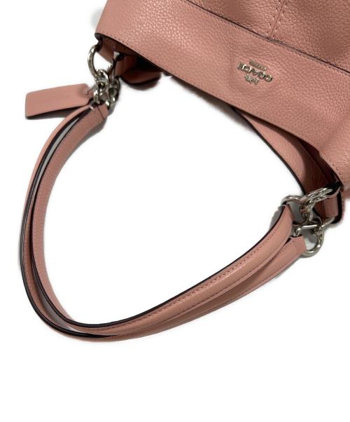 COACH（コーチ）COACH (コーチ) トートバッグ ピンクの古着・服飾アイテム